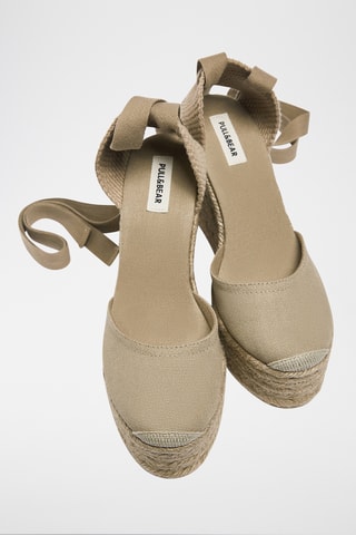 Espadrilles compensées - Beige