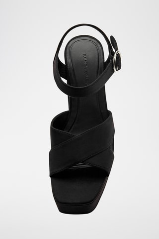 Sandales à talons - Noir