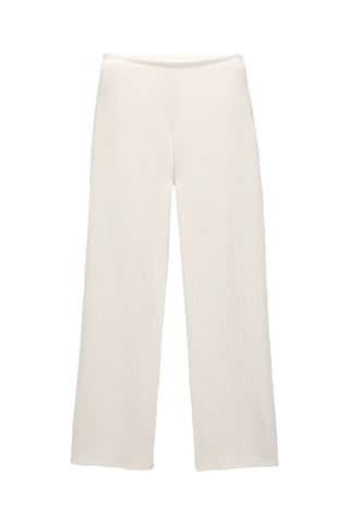 Pantalon flare - Blanc cassé