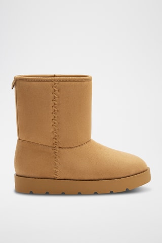 Bottines fourrées - Camel