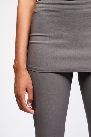 Pantalon trompe-l'œil - Gris