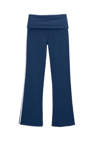 Pantalon flare - Bleu