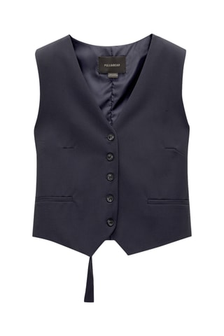 Gilet de costume - Bleu marine