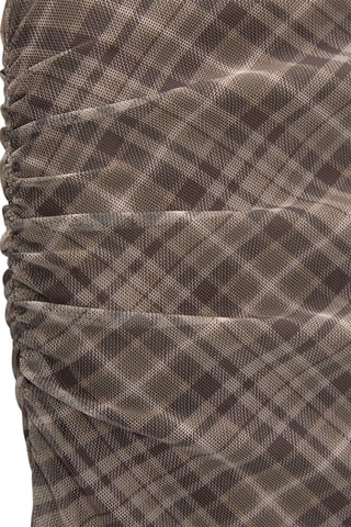 Jupe midi - Marron