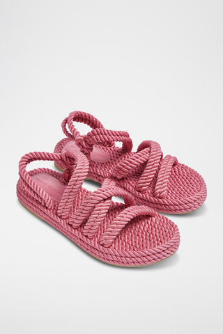 Sandales Rose