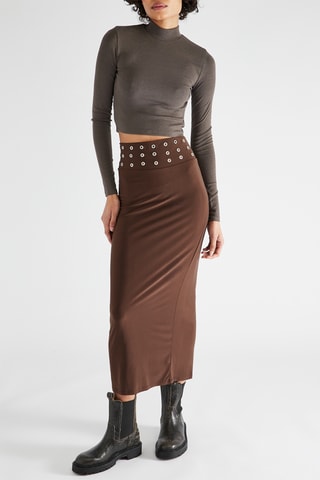 Crop top - Gris