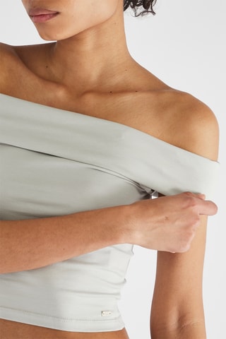 Crop top - Gris clair