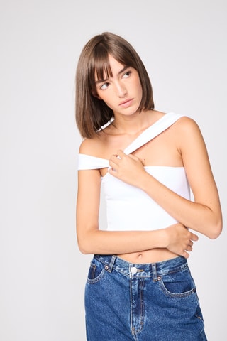 Crop top - Blanc
