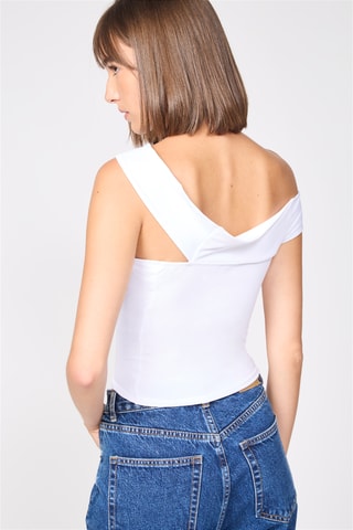 Crop top - Blanc
