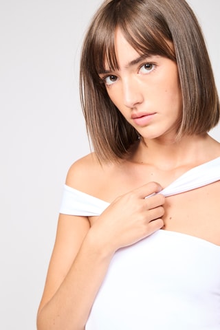 Crop top - Blanc