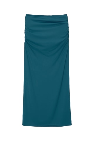 Jupe longue - Bleu canard