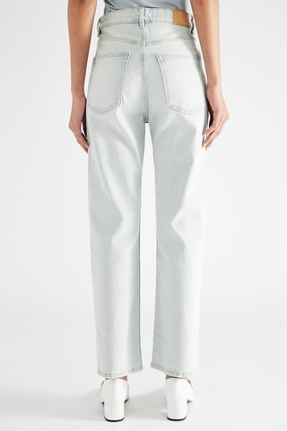 Jean droit taille haute - Bleu clair