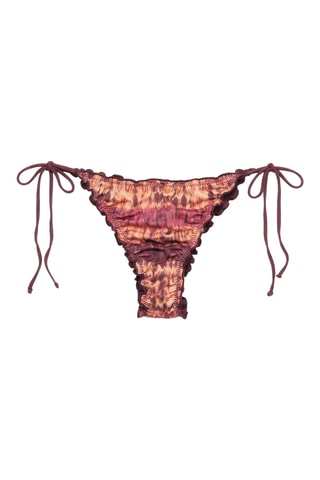 Bas de maillot tie and dye - Orange