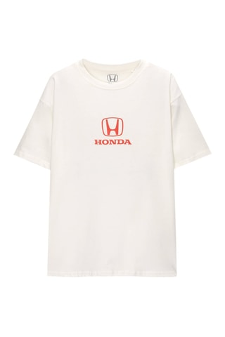 T-shirt Honda - Blanc