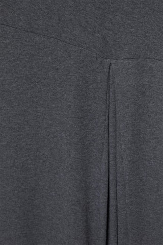 Robe midi - Gris foncé chiné