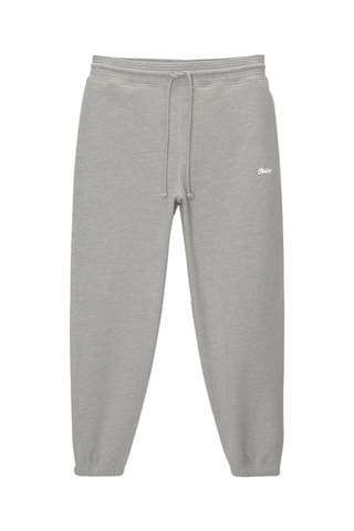 Jogging polaire - Gris clair chiné