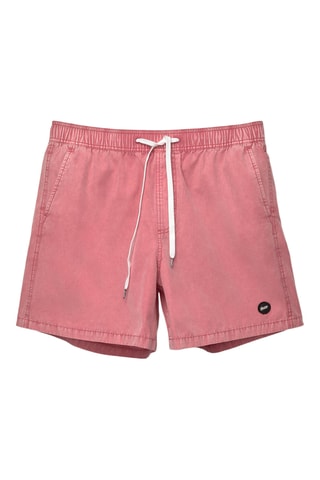 Short de bain - Rouge