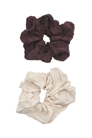 2 chouchous - Marron et beige