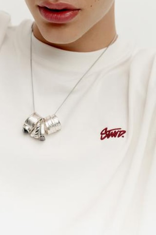 T-shirt boxy - Blanc