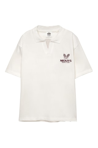 Polo Mickey Disney - Blanc