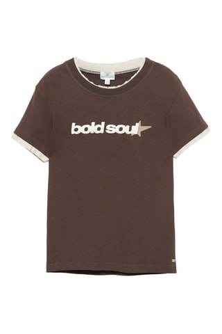 T-shirt - Marron