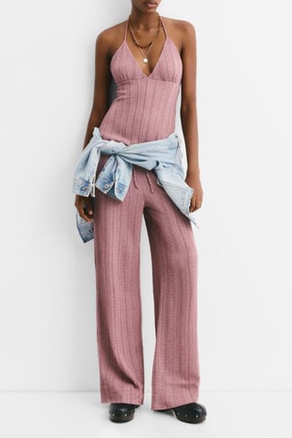 Pantalon - Rose poudré
