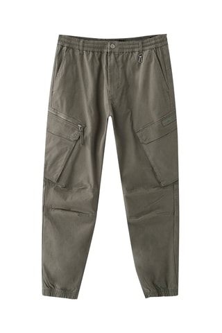Pantalon cargo - Kaki