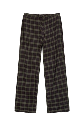 Pantalon - Vert foncé et anthracite
