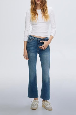 Jean flare - Bleu cobalt