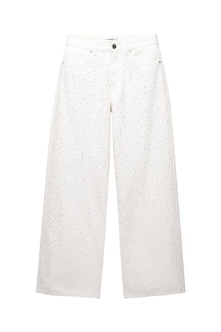 Pantalon baggy - Blanc