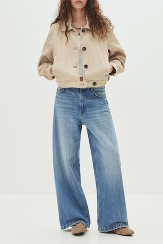 Jeans baggy - Kobaltblauw