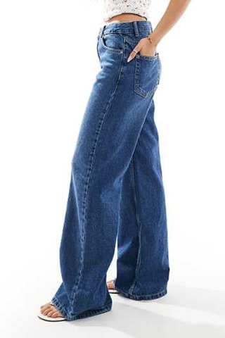 Jean wide legs - Bleu foncé