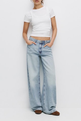 Jean oversize - Ciel