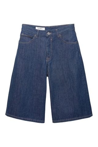 Bermuda en jean - Bleu marine