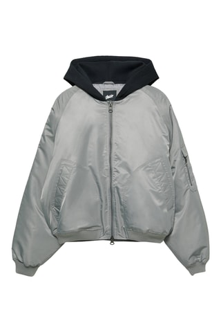 Veste à capuche - Gris