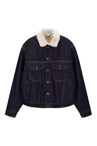 Veste en jean - Bleu foncé
