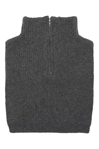 Plastron - Gris foncé