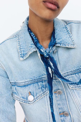 Foulard tie and dye - bleu marine