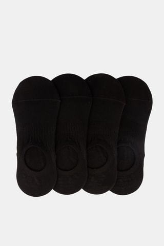 4 paires de socquettes - Noir