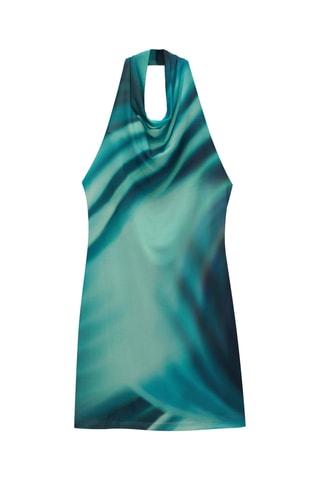 Robe droite - Turquoise