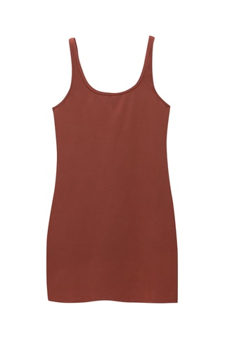 Robe fourreau - Marron