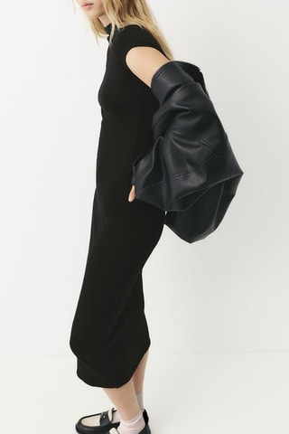 Robe midi - Noir