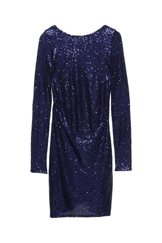 Robe fourreau - Bleu nuit
