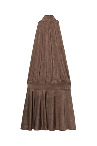Robe patineuse - Marron