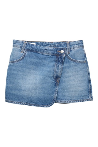 Minijupe en jean - Bleu