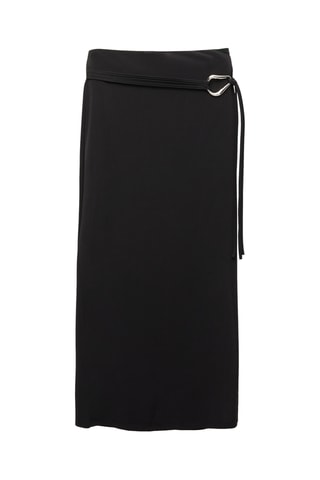 Jupe midi - Noir