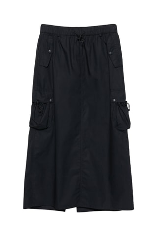 Jupe midi - Noir