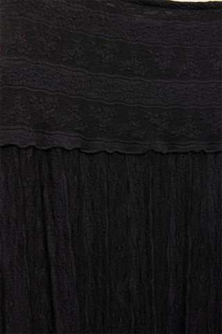 Jupe midi - Noir