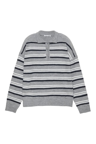Pull - Gris clair chiné