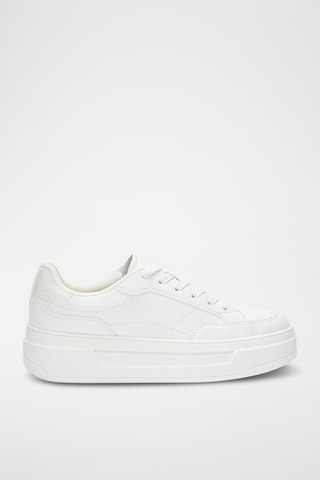 Baskets plateformes - Blanc
